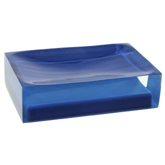Soap Dish Decorative Blue Soap Holder Gedy RA11-05